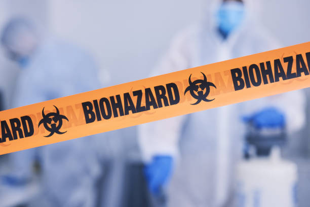 Professional Blood Cleanup technician working in Covington, WA